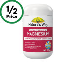Natures-Way-High-Strength-Magnesium-Tablets-Pk-150 Sale