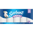 Sorbent-Soft-Strong-3-Ply-Toilet-Paper-Pk-20 Sale