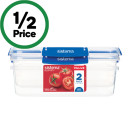 Sistema-Klip-It-Plus-Rectangle-Container-Pk-2-x-22-Litre Sale