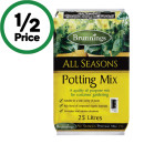 Brunnings-All-Seasons-Potting-Mix-25-Litre Sale