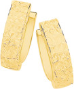 9ct-Gold-Diamond-Cut-Huggie-Earrings Sale