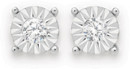 9ct-Gold-Diamond-Basic-Stud-Earrings Sale