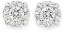 Alora-9ct-Gold-Lab-Grown-Diamond-Cluster-Stud-Earrings Sale