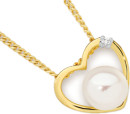 9ct-Gold-Cultured-Freshwater-Pearl-Open-Heart-Slider-Pendant Sale