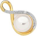 9ct-Gold-Cultured-Freshwater-Pearl-Button-Slider-Pendant Sale