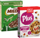 Uncle-Tobys-Plus-Cereal-410-435g-or-Nestl-Milo-Cereal-330-340g-Selected-Varieties Sale