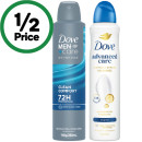 Dove-Advanced-Care-72H-Antiperspirant-Aerosol-Deodorant-250ml Sale