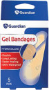 Guardian-Hydrocolloid-Gel-Bandages-28mm-x-69mm-5-Pack Sale