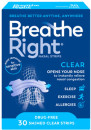 Breathe-Right-Strips-Clear-Small-Medium-30-Pack Sale