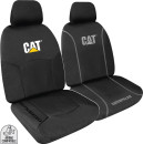 Caterpillar-Canvas-Icon-Seat-Covers-Black-Front Sale
