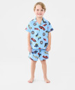 Hot-Wheels-License-Button-Up-Pyjama-Set Sale