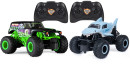 2-Pack-Monster-Jam-RC-124-Grave-Digger-vs-El-Toro-Loco-Racing-Rivals Sale