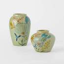 Evergreen-Floral-Ceramic-Vase-Small Sale