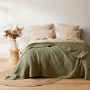 Sebastian-Waffle-Blanket-Olive-Green Sale