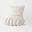 Alaska-Chunky-Faux-Fur-Cushion-Ivory Sale