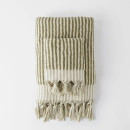 Ama-Stripe-Towel-Olive-Green Sale