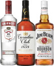 Smirnoff-Red-Label-Vodka-Canadian-Club-Original-Whisky-or-Jim-Beam-White-Label-Bourbon-1-Litre Sale
