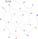 Galah-Mixed-Purple-And-Orange-Crackle-Ball-String-Lights-20-LEDs Sale