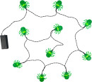 Galah-Halloween-10-LED-Green-Spider-String-Lights Sale