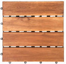 Syneco-30cm-x-30cm-x-22cm-4-Slat-Decking-Tiles-in-Natural-Acacia-Pack-of-9 Sale