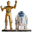 Star-Wars-C-3PO-R2-D2-3D-Puzzle-Model-Kit-Puzzle-with-Stand-from-4D-Build Sale