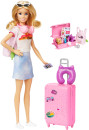 Barbie-Doll-and-Accessories-Malibu-Travel-Set-with-Puppy Sale