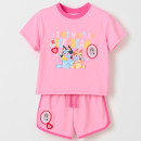 Bluey-Australian-Cotton-T-Shirt-and-Shorts-Set Sale