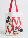 Licensed-Disney-Minnie-Mickey-Mouse-Cotton-Tote-Bag Sale