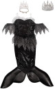 2-Piece-Dark-Mermaid-Costume-Ages-6-8 Sale
