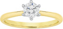 9ct-Gold-Lab-Grown-Diamond-Solitaire-Ring Sale