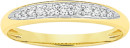 9ct-Gold-Diamond-Anniversary-Band Sale