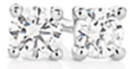 9ct-White-Gold-Lab-Grown-Diamond-Solitaire-Stud-Earrings Sale
