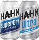 Hahn-SuperDry-or-Hahn-Ultra-Zero-Carb-Block-Cans-375mL-30-Pack Sale