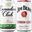 Canadian-Club-48-or-Jim-Beam-White-48-Premix-Range-Cans-375mL-6-Pack Sale
