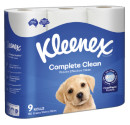 Kleenex-Complete-Clean-Toilet-Tissue-9-Pack Sale