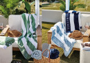 Heritage-Santorini-Resort-Stripe-Beach-Towel Sale