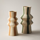 Australian-House-Garden-Striped-Ceramic-Vases Sale