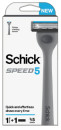 Schick-Speed-5-Razor-Handle-1-Refill Sale
