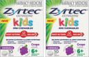 Zyrtec-Kids-Allergy-Hayfever-Relief-Grape-Flavour-10-Chewable-Tablets Sale