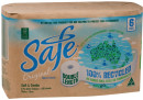 Safe-100-Recycled-Double-Length-Toilet-Tissue-6-Pack Sale