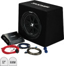 Kicker-12-Subwoofer-in-Custom-Ported-Enclosure-Amp Sale
