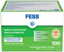 FESS-Nasal-Sinus-Wash-Gentle-Strength-Saline-Wash-Refill-Sachets-100-x-194g-Piece-Set Sale