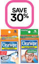 Save-30-on-Selected-Clearwipe-Products Sale
