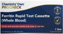 Chemists-Own-Procheck-Ferritin-Rapid-Test-Cassette-Whole-Blood-1-Pack Sale
