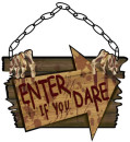 Enter-If-You-Dare-Sign-36cm Sale
