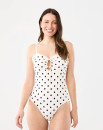 Keyhole-Ruffle-One-Piece-Swimsuit Sale