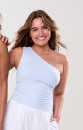 Sleeveless-One-Shoulder-Shelf-Top Sale