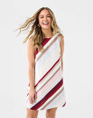 Sleeveless-Linen-Blend-Tie-Back-Mini-Dress Sale