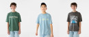 Short-Sleeve-Oversized-Washed-Printed-T-Shirt Sale