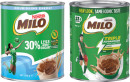 Nestl-Milo-Powder-460g-or-Milo-30-Less-Added-Sugar-395g Sale
